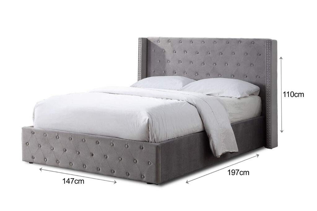 Double Bed And Mattress