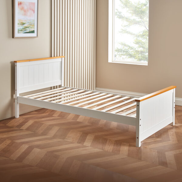 Single Bed Frame With Headboard