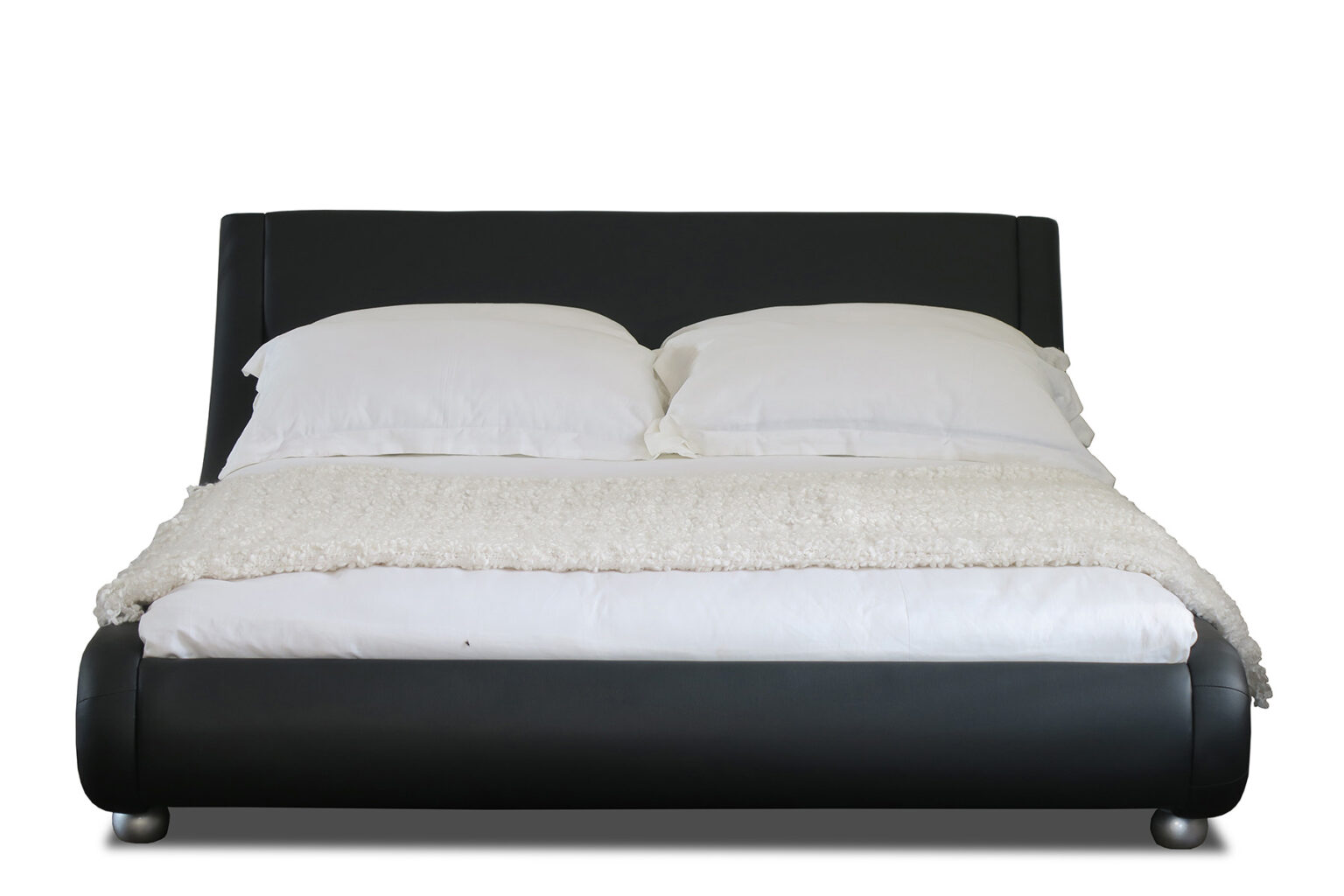 cheap leather king size beds with mattress