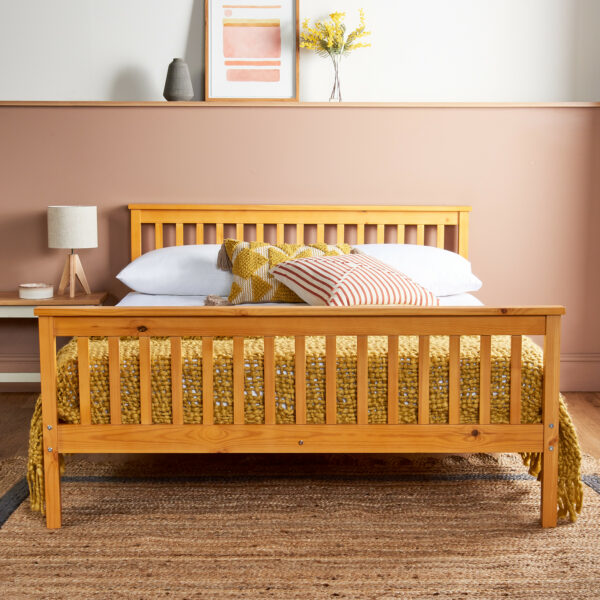 Wooden Pine Bed